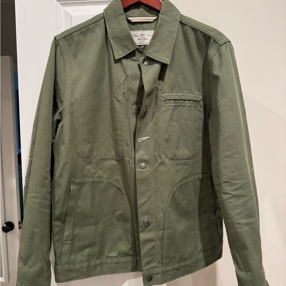 Rogue Territory Supply Jacket, Green Canvas
